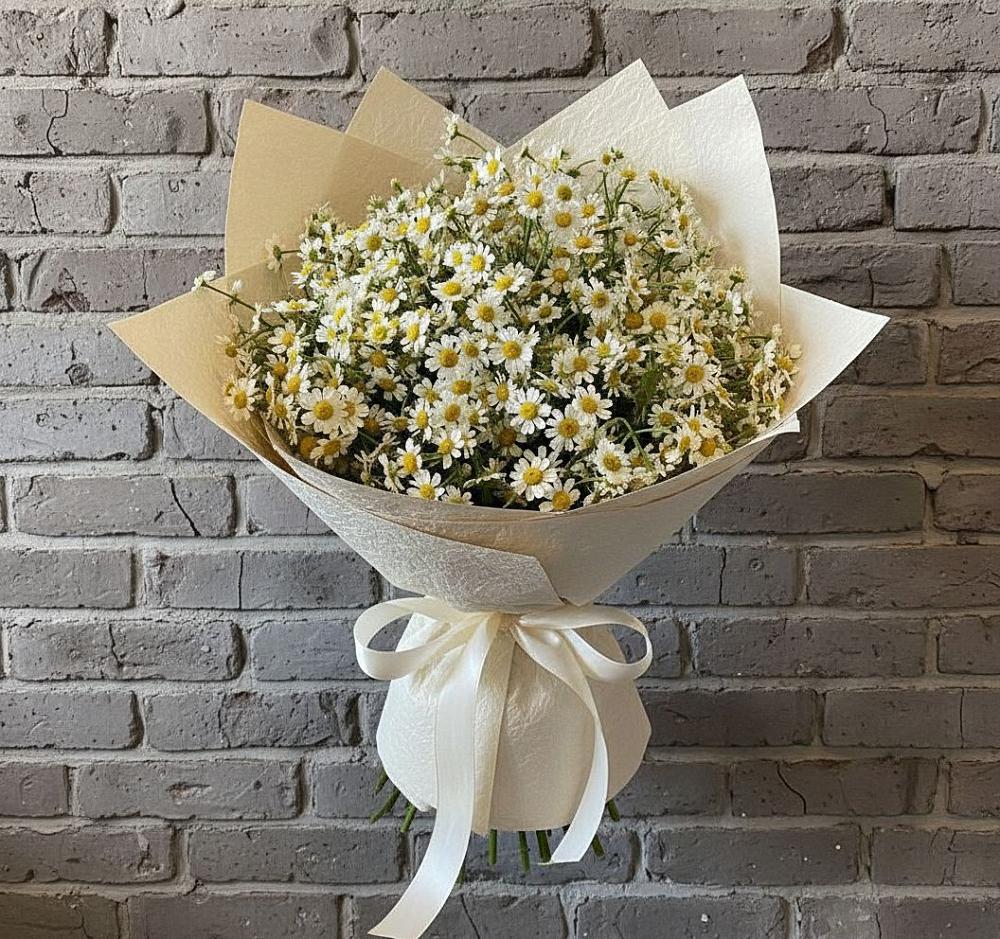 Букет цветов из: Ромашки в Гребнево