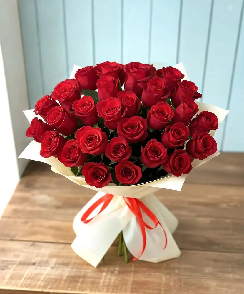 Букет 29 Красных роз в Гребнево