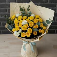 Букет цветов из:  Розы #REPLACE_PRED# Гребнево