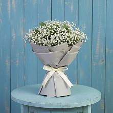Букет цветов из:  Гипсофила в Гребнево