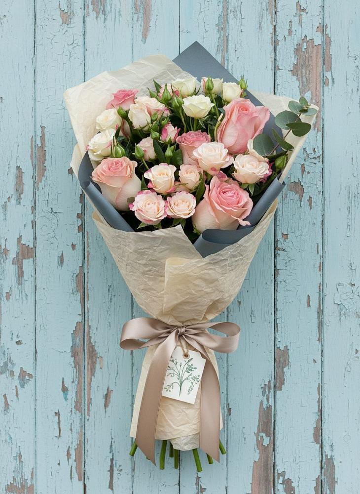 Букет цветов из: Розы в Гребнево