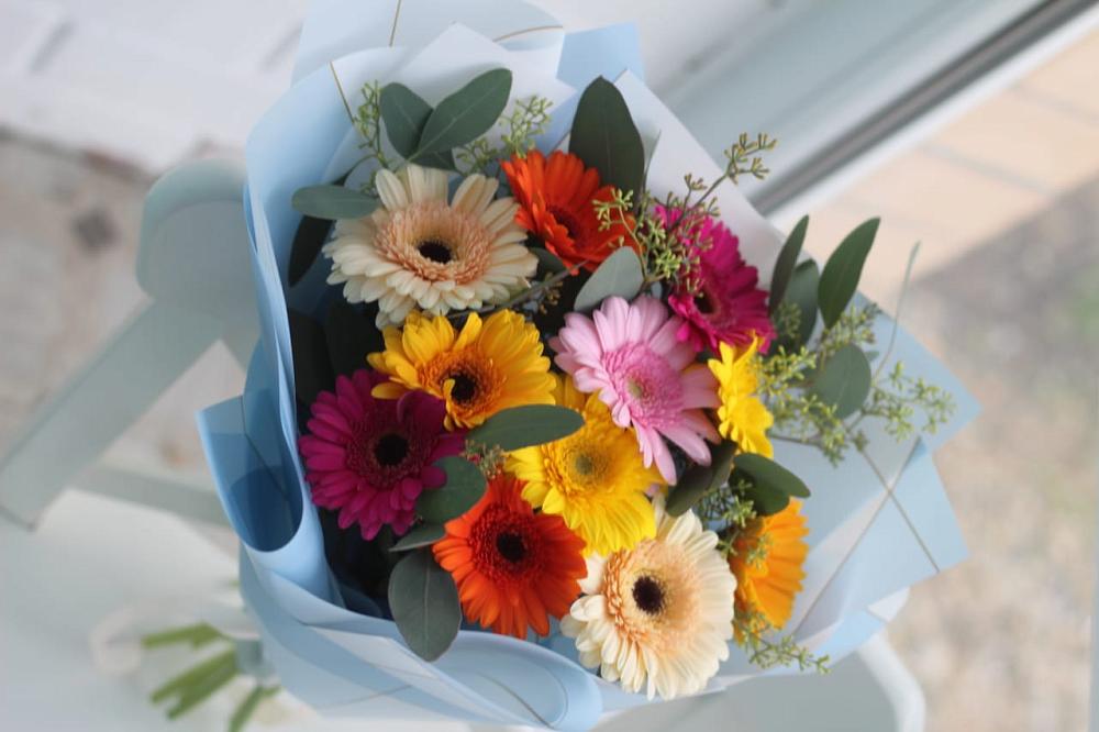 Букет цветов из: Герберы в Гребнево