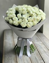 Букет 35 Белых роз в Гребнево
