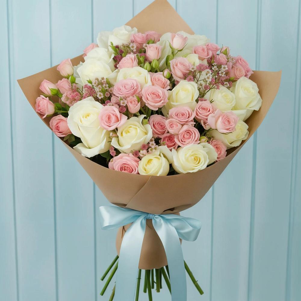 Букет цветов из: Розы в Гребнево