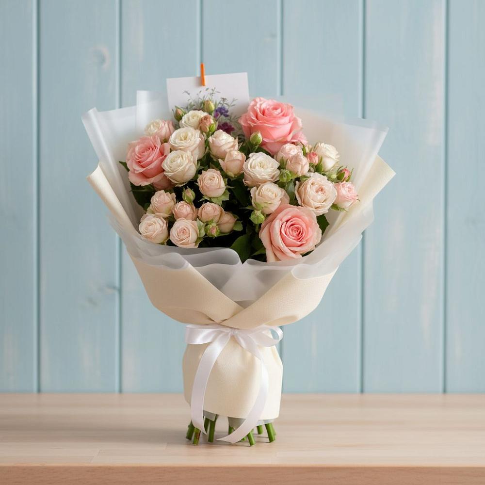 Букет цветов из: Розы в Гребнево