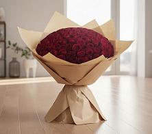 Букет 101 Красная роза в Гребнево
