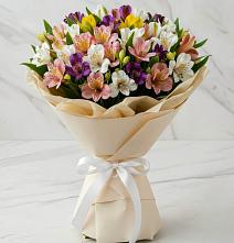 Букет цветов из:  Альстромерии #REPLACE_PRED# Гребнево