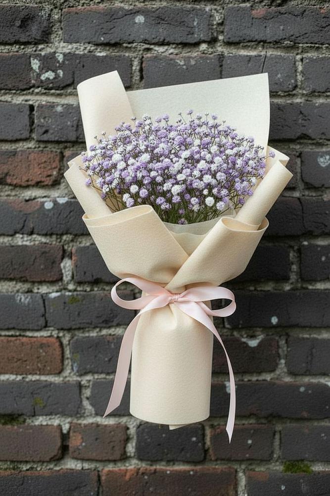 Букет цветов из: Гипсофила в Гребнево