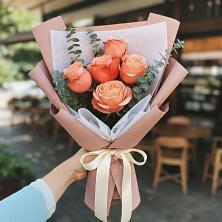 Букет цветов из:  Розы в Гребнево