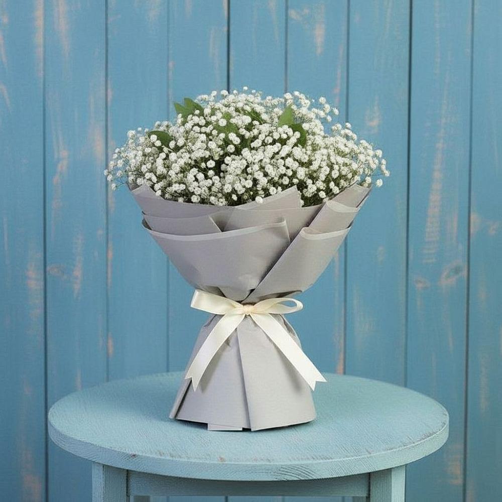 Букет цветов из: Гипсофила в Гребнево