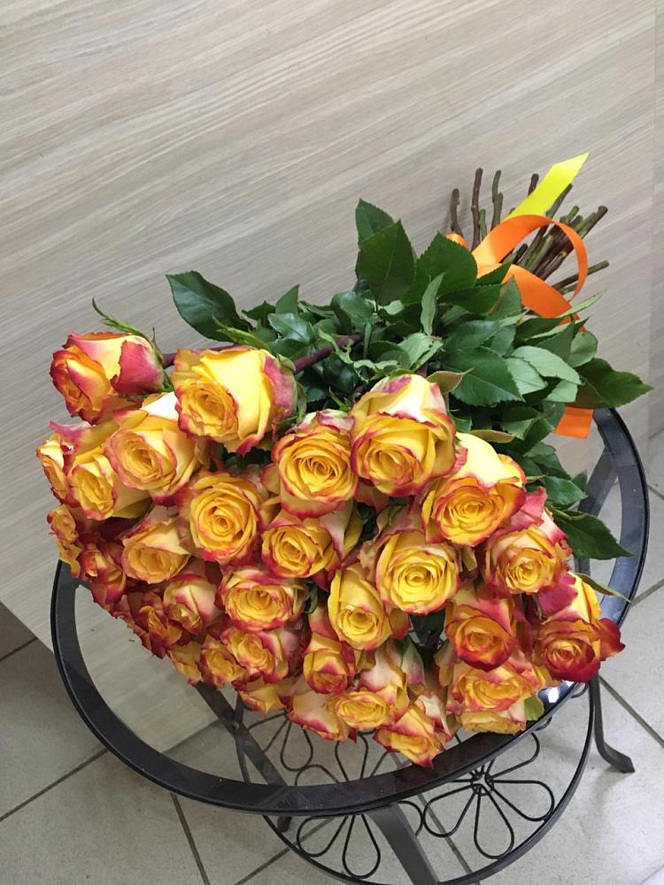 Букет Желтые розы в Гребнево