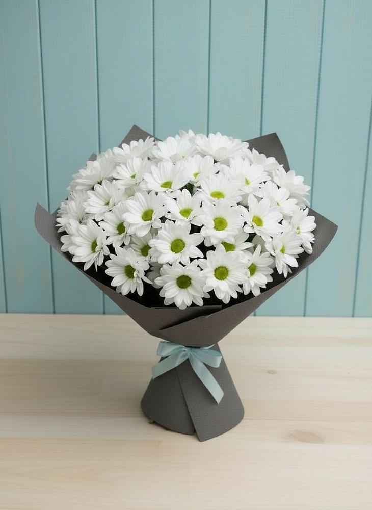 Букет цветов из: Хризантемы в Гребнево