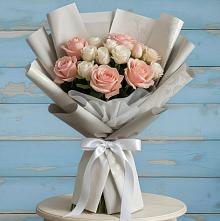 Букет цветов из:  Розы #REPLACE_PRED# Гребнево