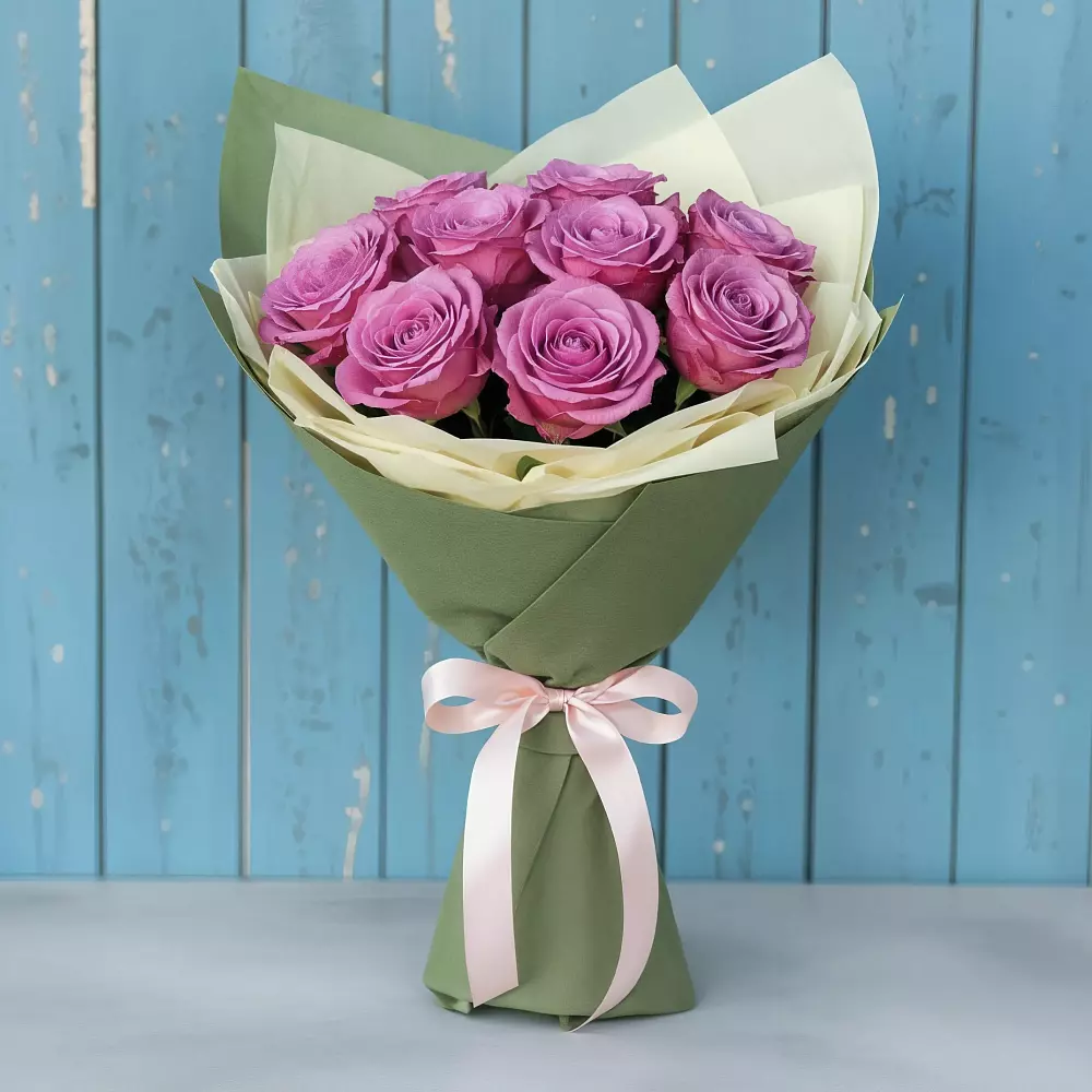 Букет Розы Фёрст Леди в Гребнево