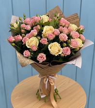 Букет цветов из:  Розы в Гребнево