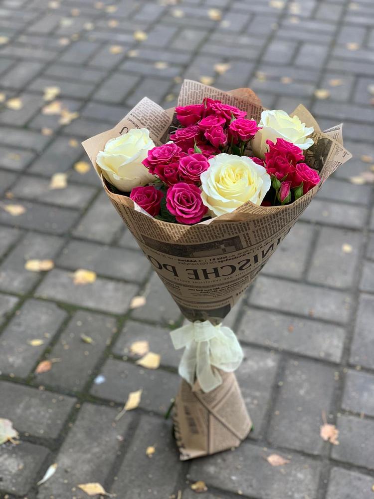 Букет цветов из: Розы в Гребнево