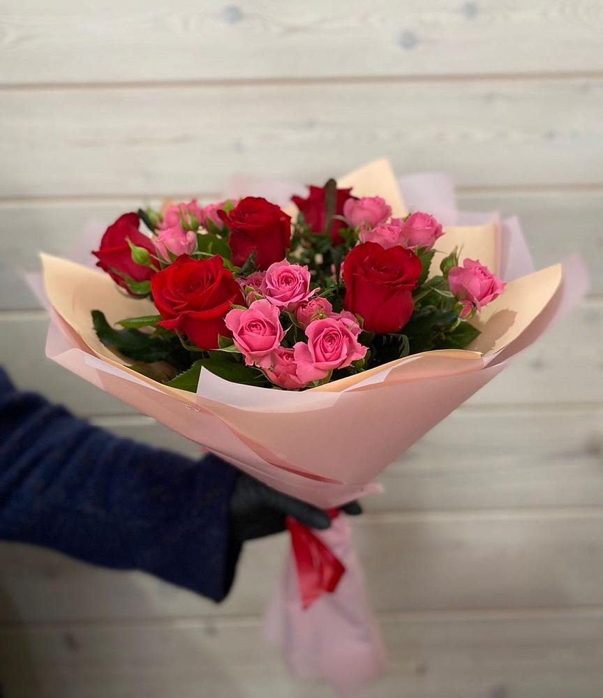 Букет цветов из: Розы в Гребнево