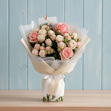 Букет цветов из:  Розы #REPLACE_PRED# Гребнево