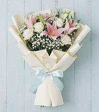 Букет цветов из:  Лилии в Гребнево
