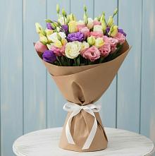 Букет цветов из:  Лизиантусы #REPLACE_PRED# Гребнево