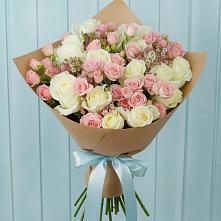 Букет цветов из:  Розы #REPLACE_PRED# Гребнево