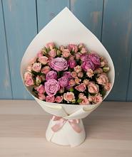 Букет цветов из:  Розы #REPLACE_PRED# Гребнево