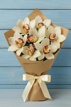 Букет цветов из:  Орхидеи и Розы в Гребнево